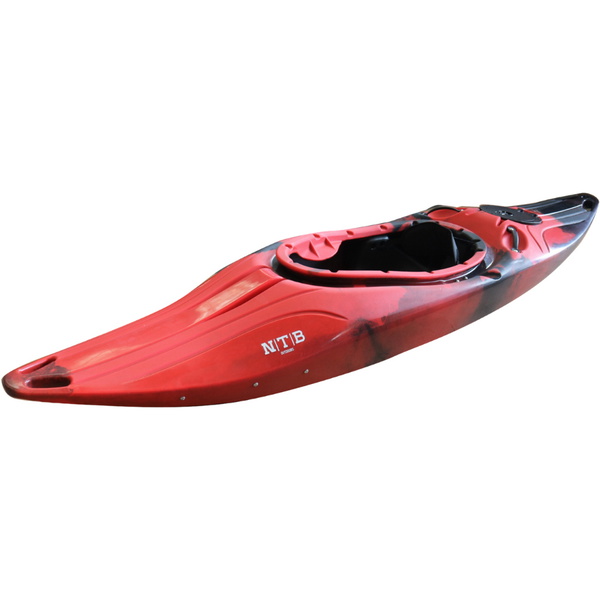 2026 NTB Outdoors Whitewater Sit In Kayak NTB-WHI-RED - Red / Black